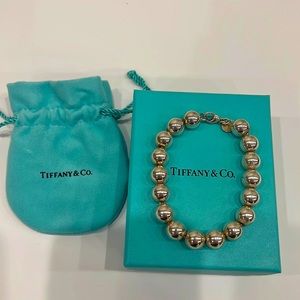 Tiffany hardware Ball Bracelet silver